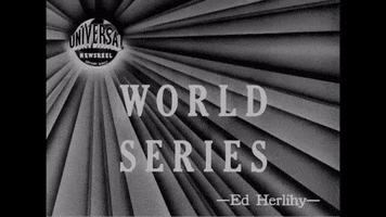 world series vintage GIF by US National Archives