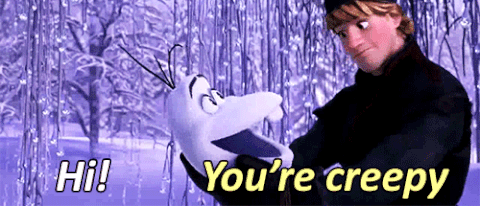 olaf the snowman GIF