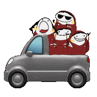 Road Trip Pickup Sticker