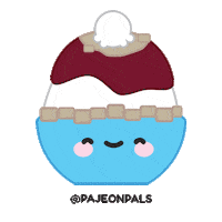 pajeonpals korean korea dessert shaved ice Sticker