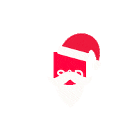 Christmas Santa Sticker by Socialists and Democrats