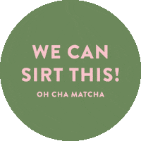 Sirt Sticker by Oh Cha Matcha