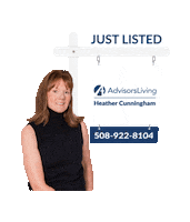 advisorslivingrealestate heather cunningham Sticker