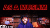 Ramy Youssef Neon GIF by Desus & Mero