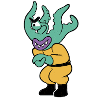 Push The Button Imposter Sticker by Jackbox Games