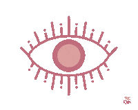 Evil Eye Sticker by KC Chic Designs