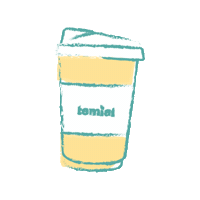 Heart Tea Sticker by INTEGR8