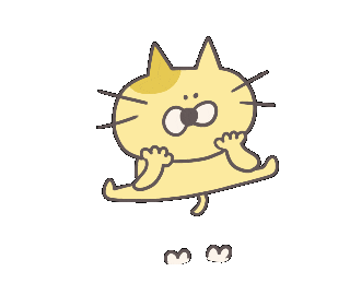 Happy ねこ Sticker