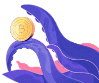 Crypto Bitcoin Sticker by Kraken Exchange