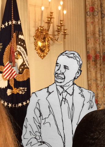 white house obama GIF by TraceLoops