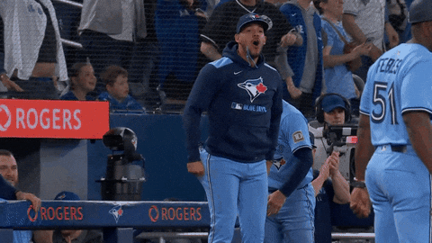 Happy Blue Jays GIF by Toronto Blue Jays