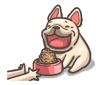 ChefPopokinhas food frenchies pigu popokinhas Sticker