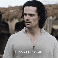 Come On Now Tell The Truth GIF by Outlander