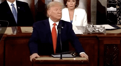 State Of The Union 2020 GIF by GIPHY News