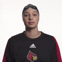University Of Louisville Swimming GIF by Louisville Cardinals