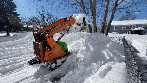 Shoveling Snow Day GIF by Green Climber North America