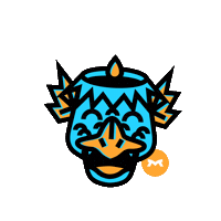 Happy Moshi Moshi Sticker by Yimbo