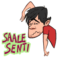 Sad India Sticker by Afternoon films