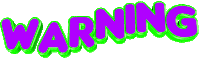 text warning Sticker