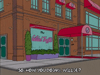 lisa simpson dinner GIF