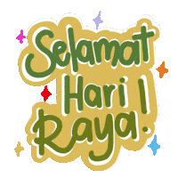 Raya Aidilfitri Sticker