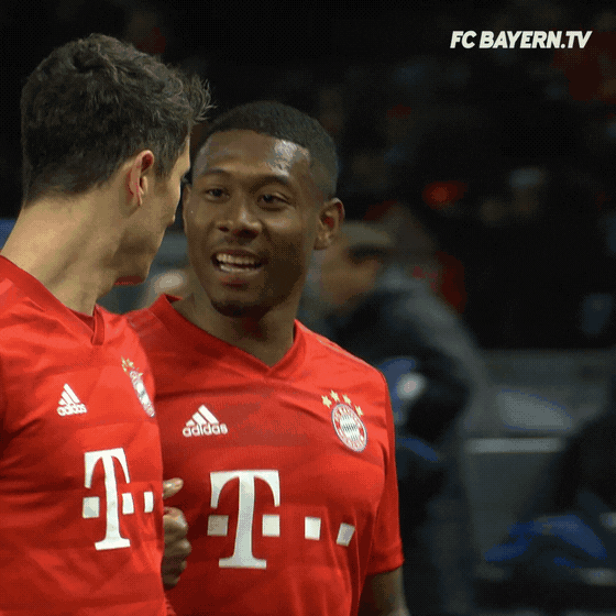 Talking Champions League GIF by FC Bayern Munich