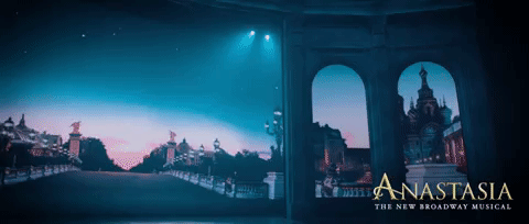 theater journey to the past GIF by Anastasia on Broadway