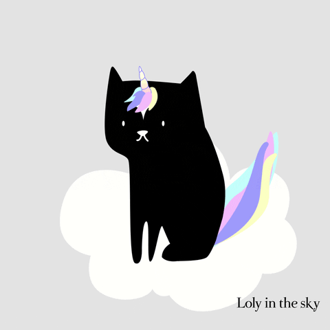 cat agree GIF by Loly in the sky