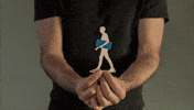 Stop Motion Walking GIF by Rogier Wieland Studio