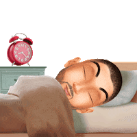 Snooze Manthonyajr Sticker by Genies