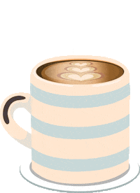 natalinhx love coffee morning cafe Sticker