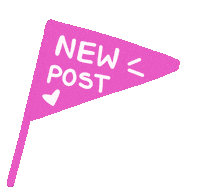 New Post Sticker by Picaron Studio