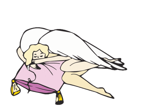 Спать Good Night Sticker