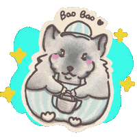 Chinchilla 包包 Sticker