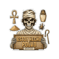Skull No Puedo Mas Sticker