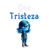Tristeza Divertidamente Sticker