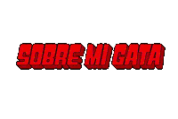 Cat Gata Sticker by Guspira
