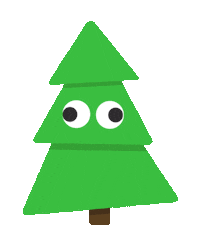 Happy Christmas Tree Sticker by Yiannis Liolios