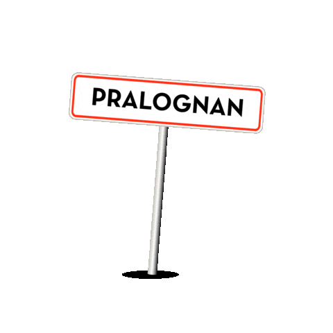 Sign Panneau Sticker by Pralognan-la-Vanoise