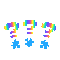 Puzzle Guess Sticker