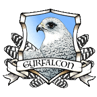 boisestatehonors gyrfalcon gyrfalcon house Sticker