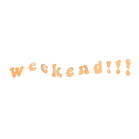 Handlettering_by_fleur_ weekend handletteringbyfleur Sticker