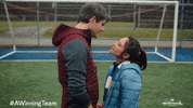 Kristoffer Polaha Kiss GIF by Hallmark Channel