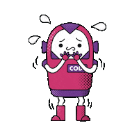 Robot Omg Sticker by IMDASG