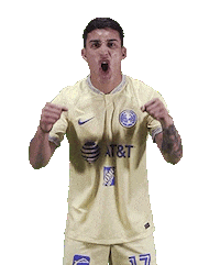 Celebrating Sticker by Club America