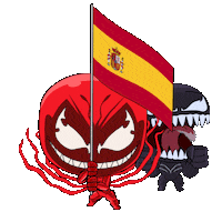 Go Team Spain Sticker by Venom Movie
