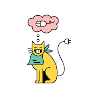 Cat Mouse Sticker by Innovationshauptplatz Linz