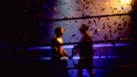 Professional Wrestling Hug GIF by DARK SIDE OF THE RING
