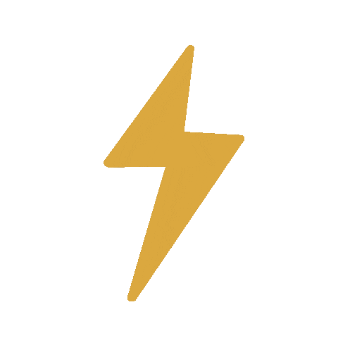 illustrandie giphyupload action lightning take action Sticker