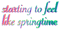 spring springtime Sticker